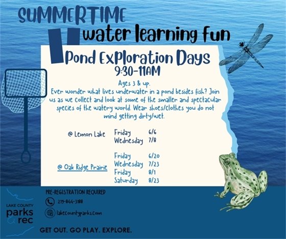pond exploration days 2025
