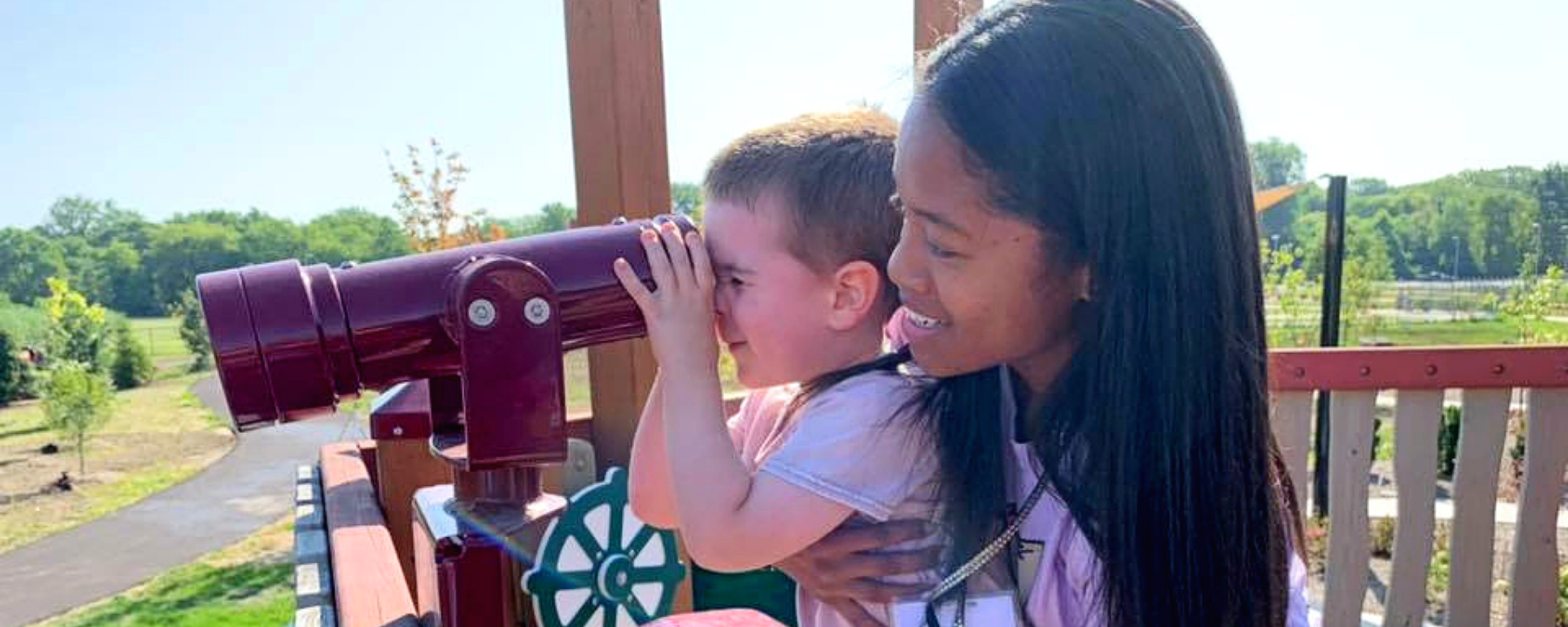 BIG Telescope Pirate ship banner