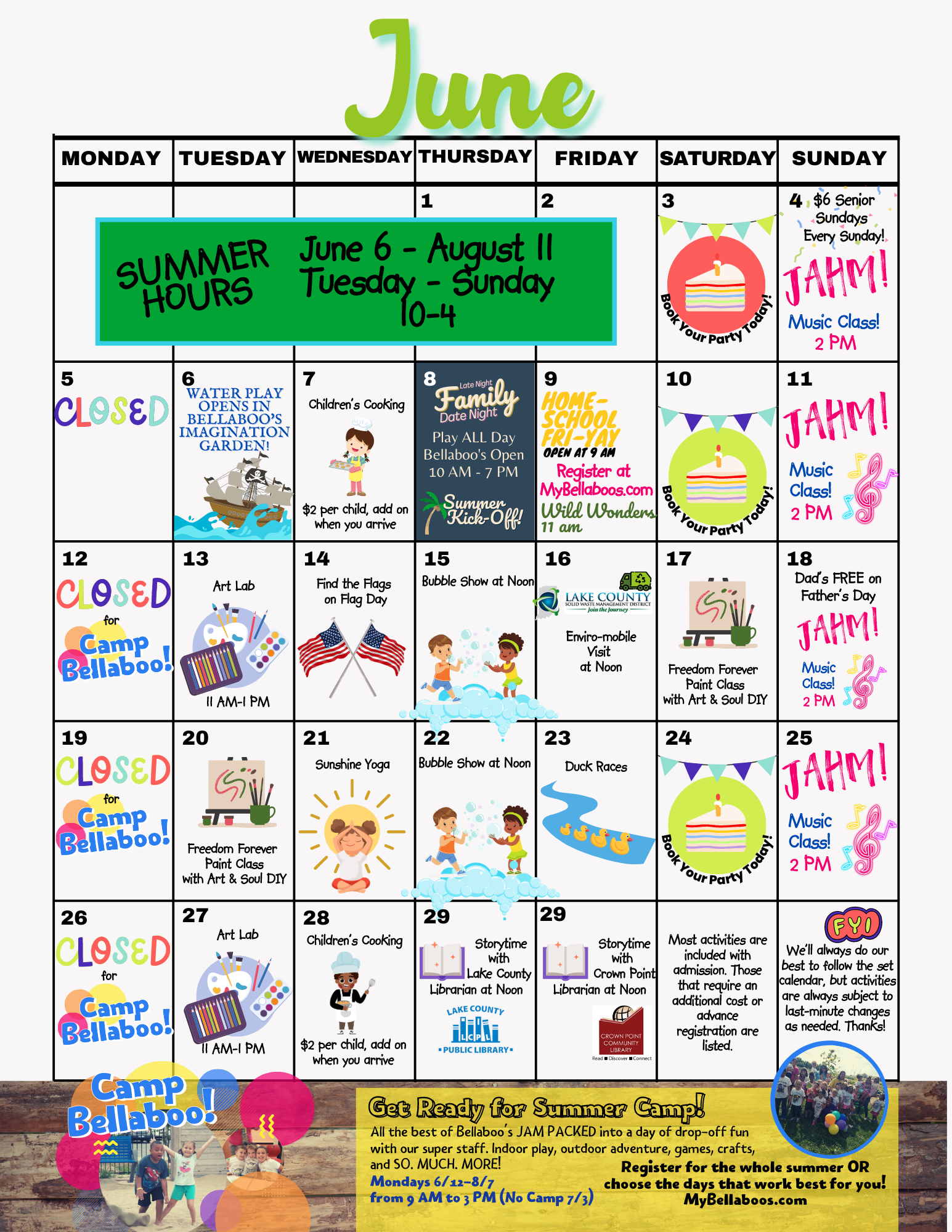 June Calendar
