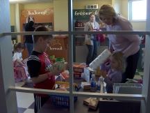 Grocery Store Checking Out